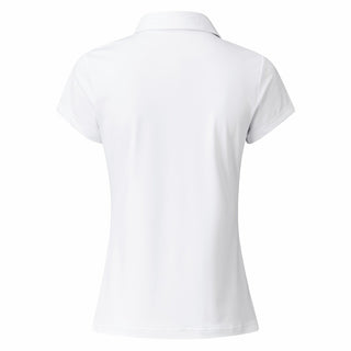 Daily Sports Dina Cap Sleeve Polo Shirt -White