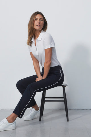 Daily Sports Glam High Water 7/8 Trouser -Navy