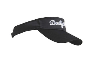 Daily Sports Logo Velcro Visor - Black