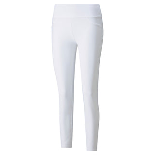 Puma Ladies Golf Pwr Shape Pull On Trousers- Bright White
