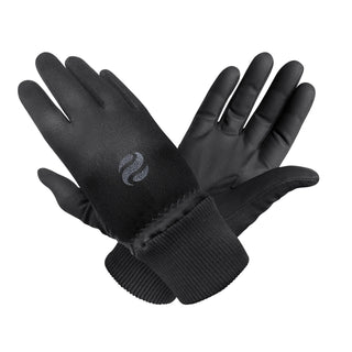 Surprizeshop Polar Stretch Pair of Winter Ladies Golf Gloves - Black