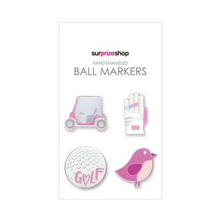 Putt for Birdie Golf Ball Marker Set