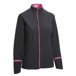 Callaway Golf Ladies Woven Full Zip Jacket - Black