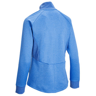Callaway Golf Ladies Midweight Full Zip Fleece Jacket - Blue Tattoo
