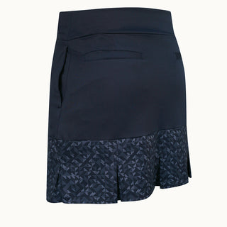 Callaway Golf Ladies Shape Shifter Geo Pull On Skort 43CM - Peacoat