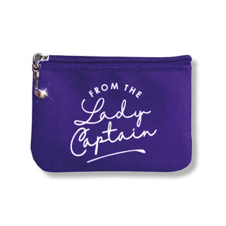 From the Lady Captain Coin Purse - Purple