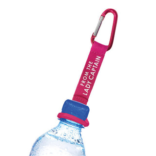 From The Lady Captain Water Bottle Strap- Pink