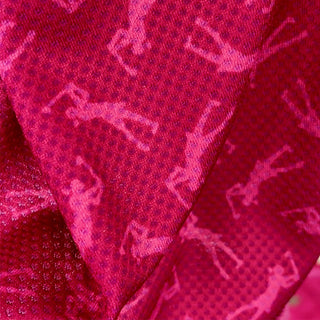 Lady Golfer Golf Towel / Golf Cool Scarf - Pink
