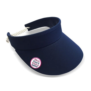 Ladies Golf Charley Hull Official Collection- Golf Visor  - Navy