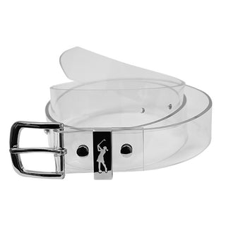Surprizeshop Ladies Clear Crystal Golf Belt