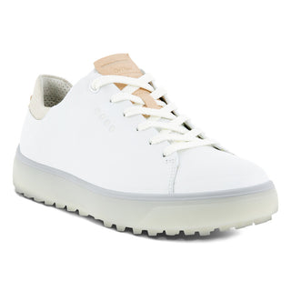 Ecco Ladies Golf Tray Waterproof Golf Shoes- Bright White