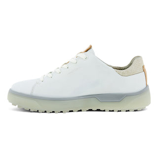 Ecco Golf Tray Waterproof Ladies Golf Shoes- Bright White