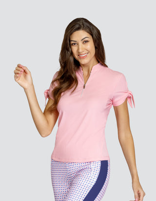 Tail Ladies Golf Mariel Long Sleeve Polo - Icing