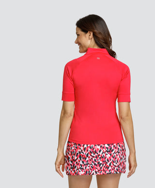 Tail Ladies Atley Short Sleeve Polo - Teaberry