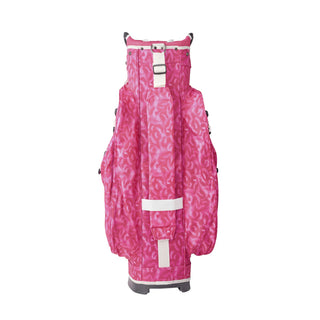 SECONDS QUALITY Ladies Golf Cart Bag - Pink Feather