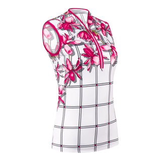 Tail Ladies Golf Shylah Sleeveless Polo - Magnolia Arch