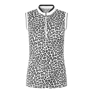 Tail Ladies Perry Sleeveless Golf Polo - Little Lynx