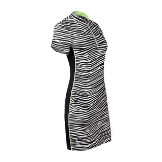 Tail Ladies Golf Lindy 6.5" Sleeve Dress - Racing Stripes