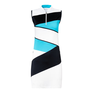 Tail Ladies Golf Solana Sleeveless Dress - Blue Atoll