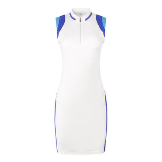 Tail Ladies Golf Montie Sleeveless Dress- Mystic Blue