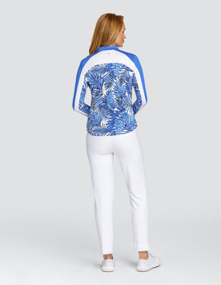 Tail Ladies Anagrace Long Sleeve Polo - Queen Palm