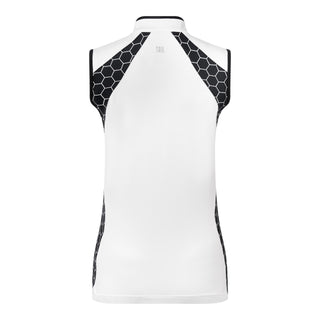 Tail Ladies Golf Erice Sleeveless Polo - Chalk