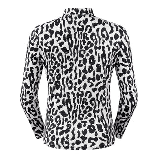 Tail Ladies Golf Wai Long Sleeve Polo - Jungle Cat