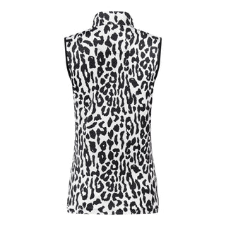 Tail Ladies Golf Fannie Sleeveless Polo - Jungle Cat