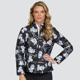 Tail Ladies Golf Brielle Quilted Jacket - Ethereal Blossoms