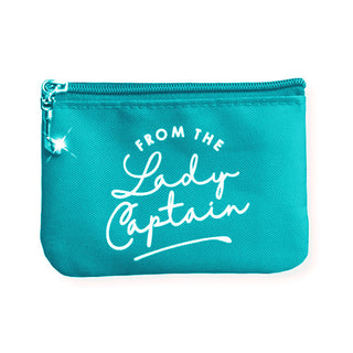 From the Lady Captain Coin Purse - Aqua
