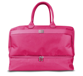 Lady Golfer Honeycomb Design Golf Holdall- Pink