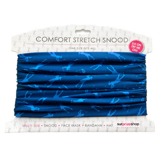 Lightweight Women's Golf Snood Lady Golfer Design - Blue