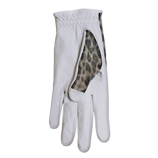 Luxury Cabretta Leather Sun Glove- Leopard