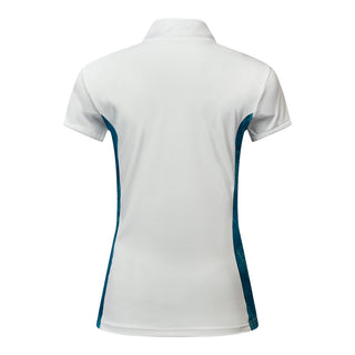 Pure Golf Ladies Bliss Cap Sleeve Polo Shirt - Feather