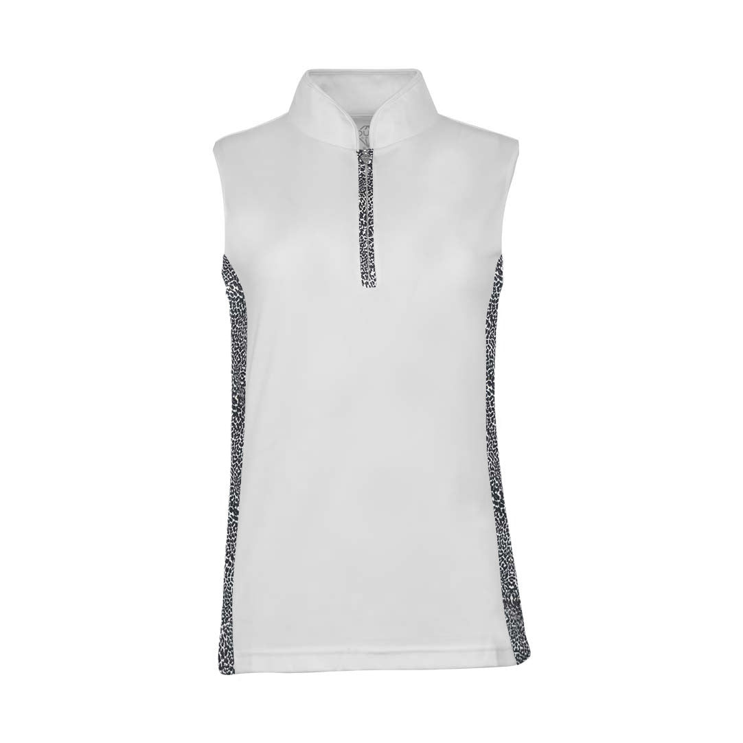 Pure Golf Ladies Bliss Sleeveless Polo Shirt - Cheetah – Surprizeshop