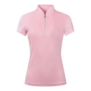 Pure Golf Bloom Ladies Cap Sleeve Polo Shirt - Blossom
