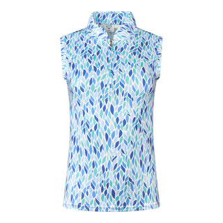 Pure Golf Rise Sleeveless Polo - Willow
