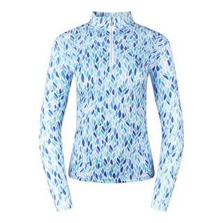 Pure Golf Serenity mid layer quarter zip top - Willow