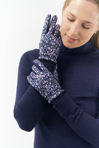 Pure Golf Aspen Winter Ladies Golf Gloves (Pair) - Lavender Flurry