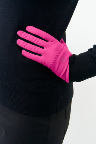 Pure Golf Alpine Winter Ladies Golf Gloves - Pink Topaz