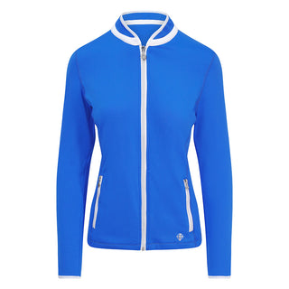 Pure Golf Ladies Mist Full Zip Mid Layer - Royal Blue