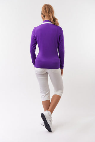Pure Golf Mist Ladies Golf Jacket / Mid Layer - Purple