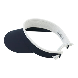 Pure Golf Arielle Telephone wire golf visor with Ball Marker - Navy