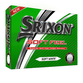 Srixon Soft Feel Golf Balls - White (12 Pack)