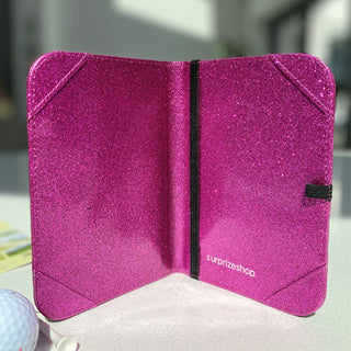 Pink Glitter Scorecard Holder
