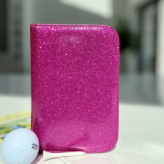 Pink Glitter Scorecard Holder