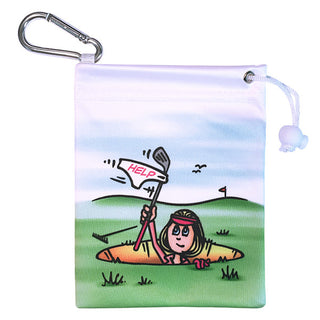 Betty Bunker Ladies Golf Tee Bag