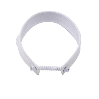Surprizeshop Telephone Wire Ladies Golf Visor with Ball Marker - White