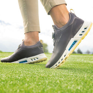 Ecco Ladies Golf Biom C4 Boa Waterproof Golf Shoes- Shale