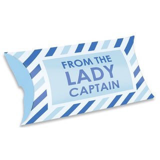 From The Lady Captain  Pillow Gift Boxes Pack of 10